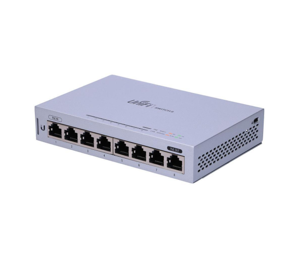 Ubiquiti 8p UniFi US-8 (8x100/1000Mbit) 1xPoE (5 szt.) - 438121 - zdjęcie 3